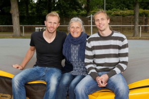 Trainerin und Mutter Astrid Fredebold-Onnen ist mit ihren Jungs sehr zufrieden. Foto NP